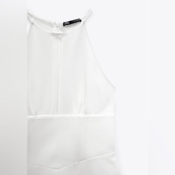 ZARA Halter dress with Front Opening - Picture 9 of 10